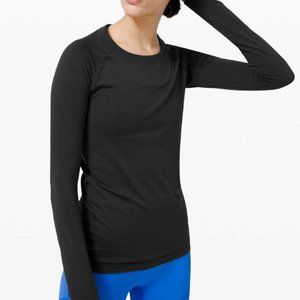Lululemon Swiftly Tech Long Sleeve 2.0 Size 6 Black